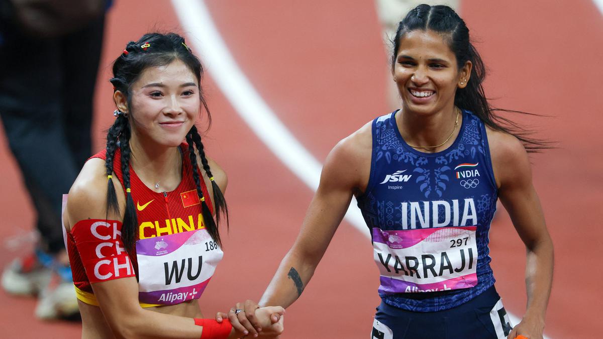 Asian Games 2023 Chinese athlete Yanni Wu apologises to Jyothi Yarraji