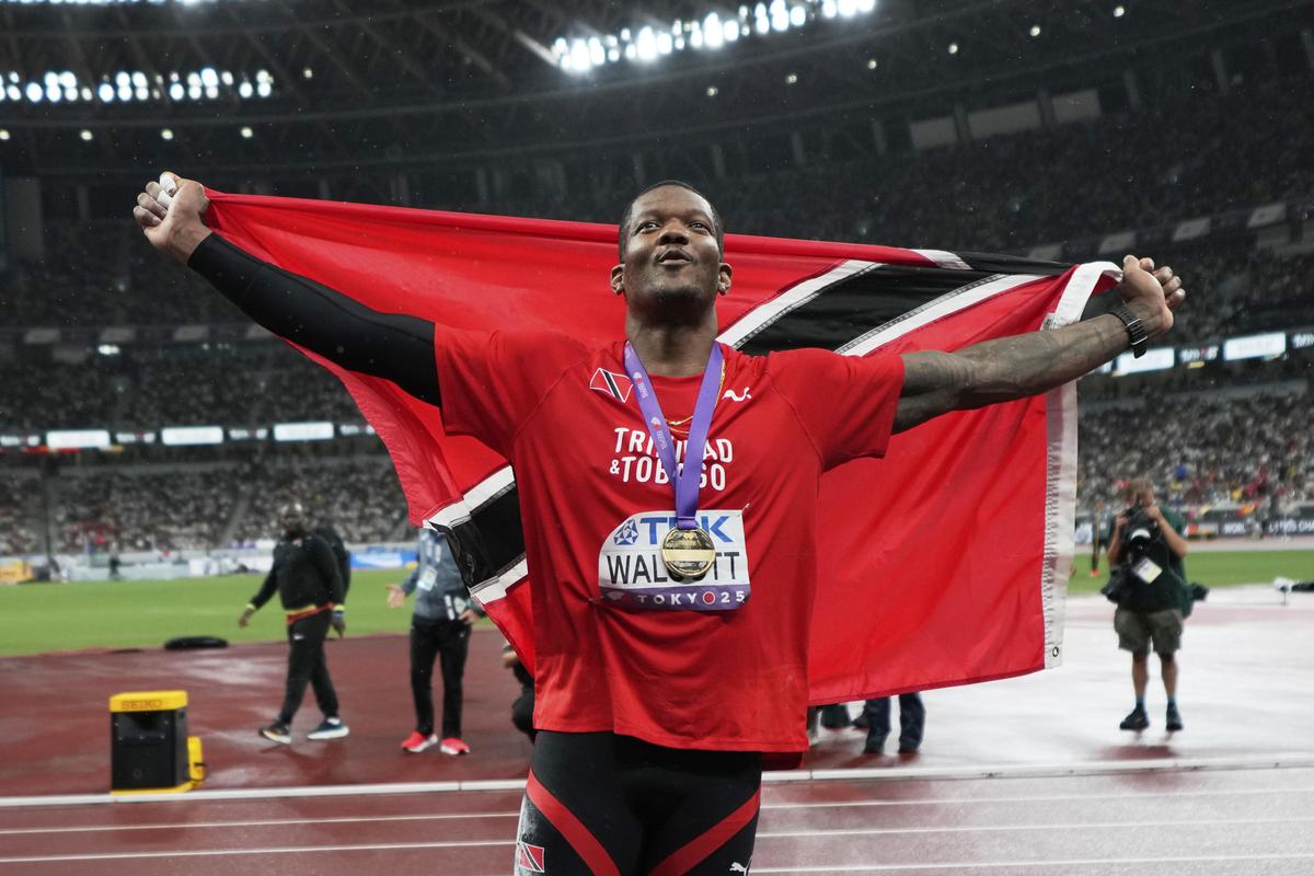 Thirteen years after he became the youngest Olympic champion in men’s javelin throw, Trinidad And Tobago's Keshorn Walcott finally won the World Championships gold.