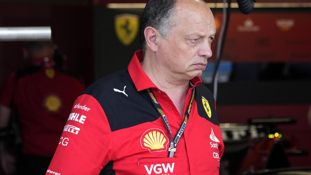 Ferrari team principal Fred Vasseur looks forward to ‘huge opportunity ...