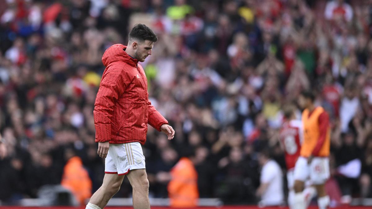 ARS vs TOT: Arsenal suffers Rice injury scare in North London derby against Tottenham in Premier League