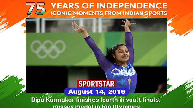 75 years of independence, 75 iconic moments from Indian sports activities: No 51 – 2016: Dipa Karmakar’s historic fourth-place end in Rio Olympics