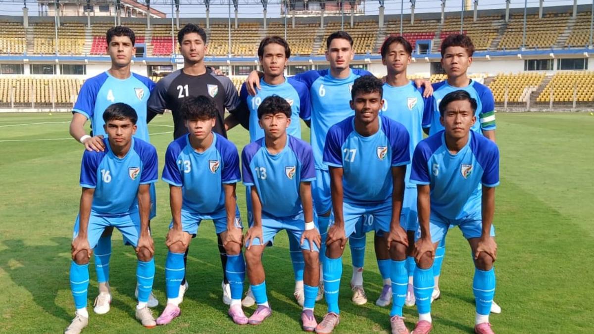 Seleção masculina sub-17 da Índia vence o Tadjiquistão no primeiro amistoso a portas fechadas