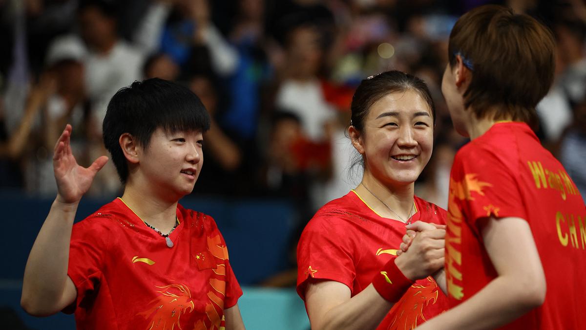 Paris 2024 Olympics China achieves golden sweep with women’s team