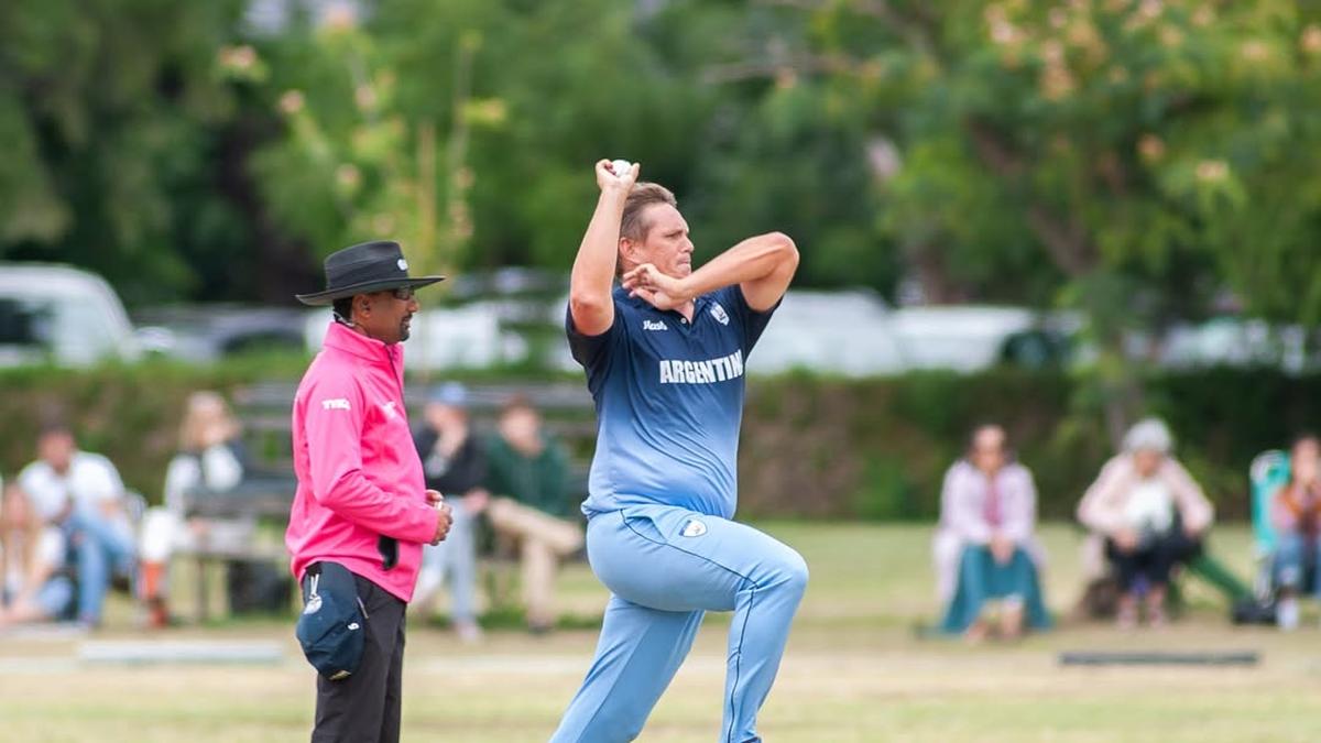 Argentina’s Hernan Fennell becomes sixth bowler to take a men’s T20I double hat-trick