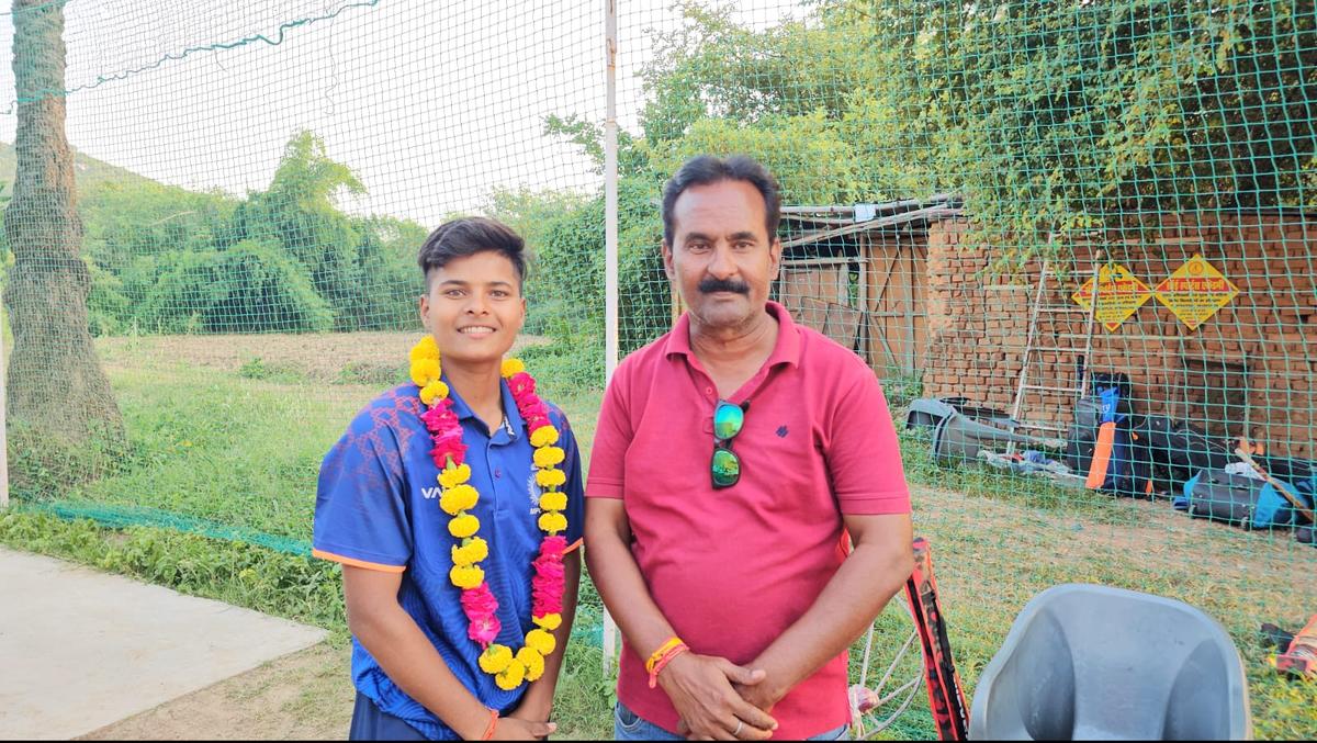 Rajiv Bilthare, 56, founded the Sai Sports Academy in 2013 to bring back leather-ball cricket in Chhatarpur.