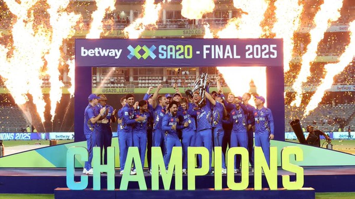 SA20 2025 final: ‘Flawless’ MI Cape Town wins maiden title by beating  Sunrisers Eastern Cape