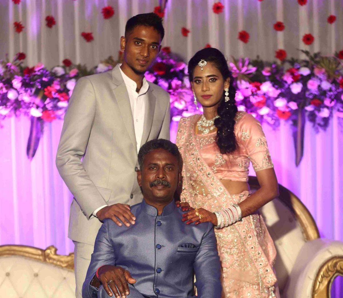 Born and raised in Bangalore in a sports-mad family-- father John played football for the Bangalore Police while sister Monica was a national level 400m runner.