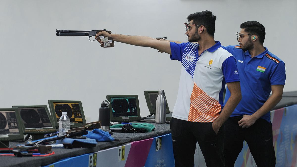 Shiva Narwal wins 10m Air Pistol gold at Asian Airgun Championship