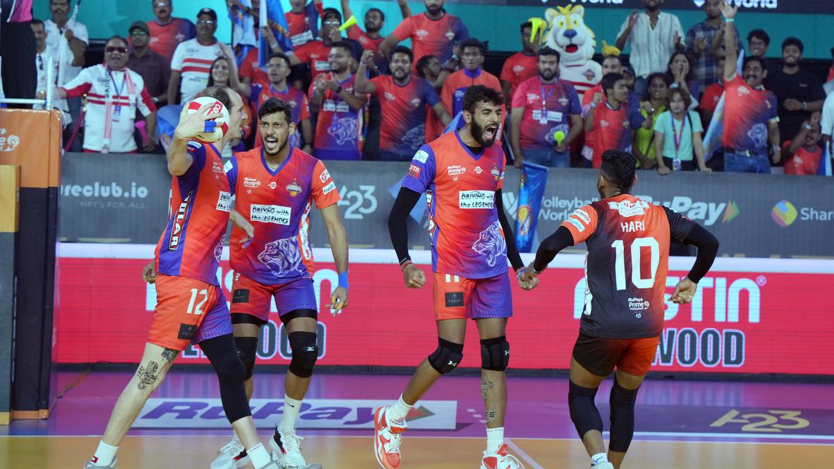 PREVIEW | PVL 2023: Kolkata Thunderbolts’ Vinit Kumar confident of dominating over Bengaluru Torpedoes in first semifinal