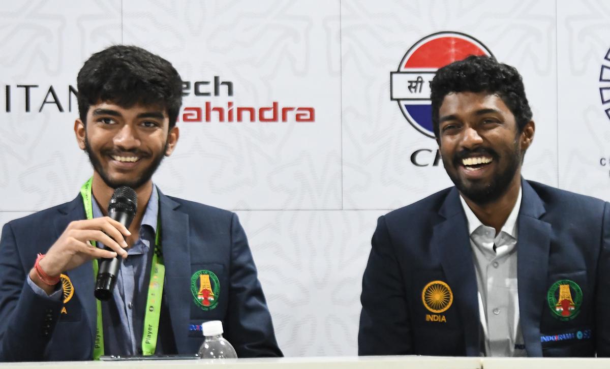 Chess Olympiad: India B beat Spain , Gukesh stuns favourite Shirov –  Newsroom24x7