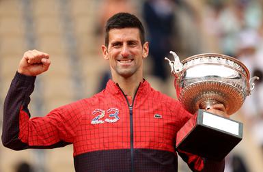 Novak Djokovic with French Open win holds 23 Grand Slam title