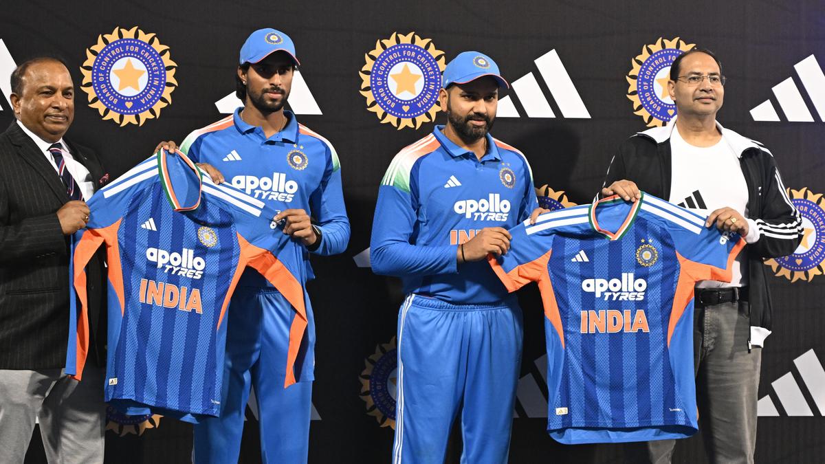 India unveils new T20 jersey ahead of World Cup 2026