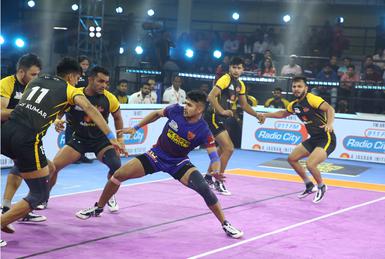 Jaipur Pink Panthers record hat-trick of victories, Dabang Delhi beat  Telugu Titans in PKL