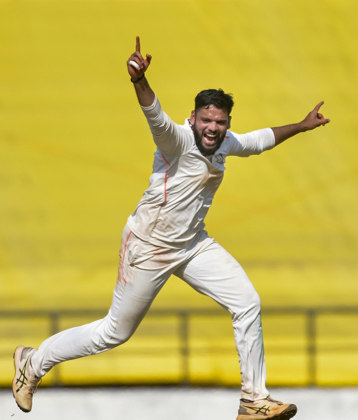 Parth Rekhade fue crucial para Vidarbha en el último día contra Odisha.