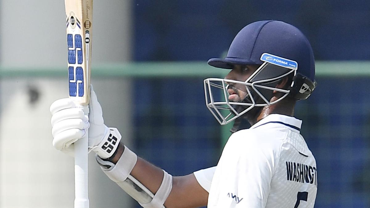 Ranji Trophy 2024-25: I always consider myself to be a top-order batter, says Washington Sundar after century against Delhi