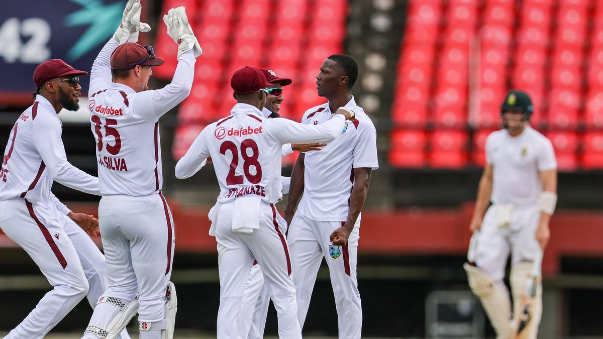 WI vs SA, 2nd Test, Day 1 Live Score: Joseph takes five as South Africa collapses to 97/9