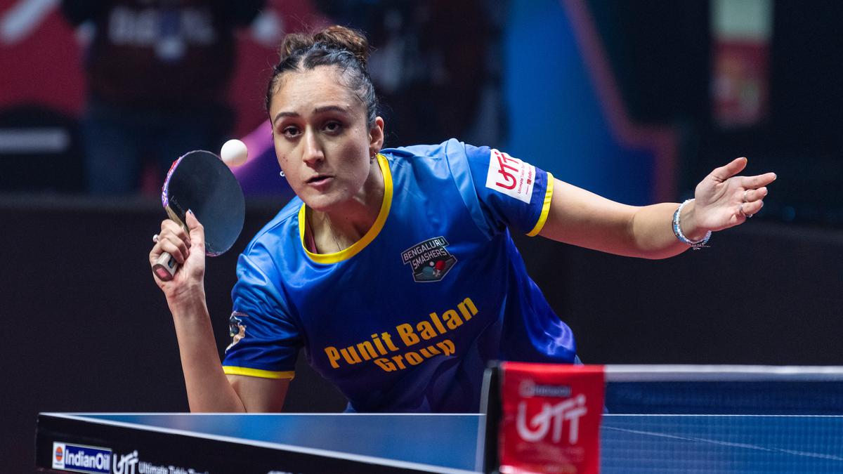 UTT 2023: Manika, Jeet sizzle as Bengaluru Smashers secure vital win over Goa Challengers