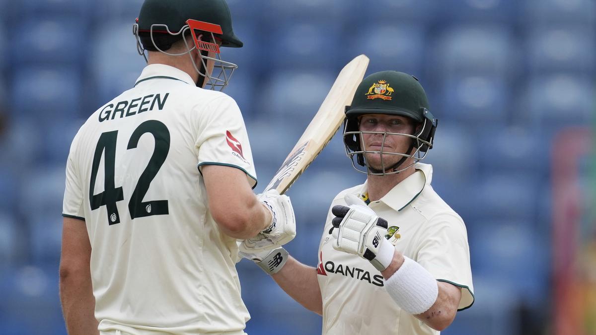 WI vs AUS, 2nd Test: Smith, Green put Australia in control v West Indies on Day 3