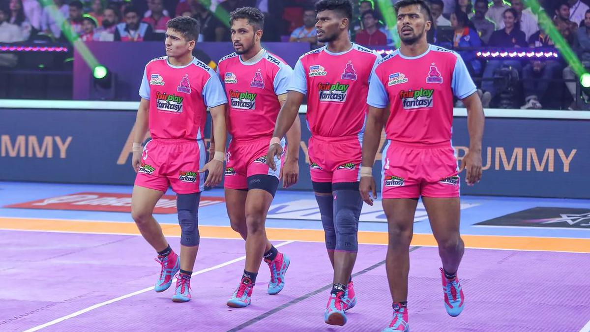 Practice like you've never won. - Jaipur Pink Panthers