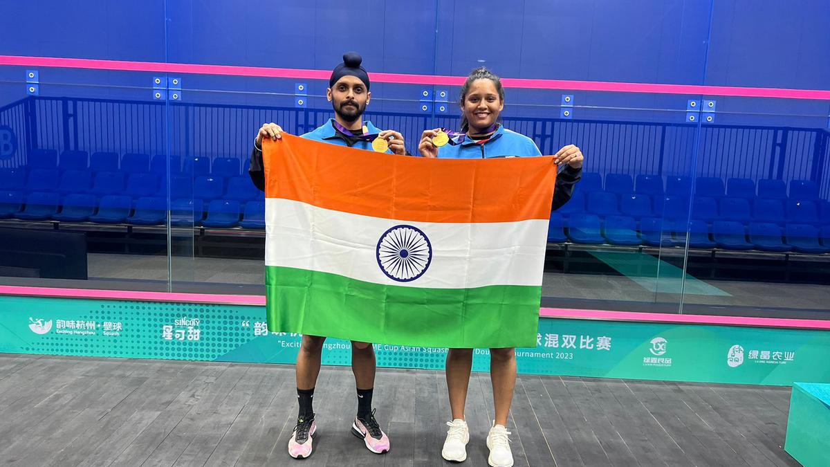 Dipika-Harinder win Asian mixed doubles squash championship