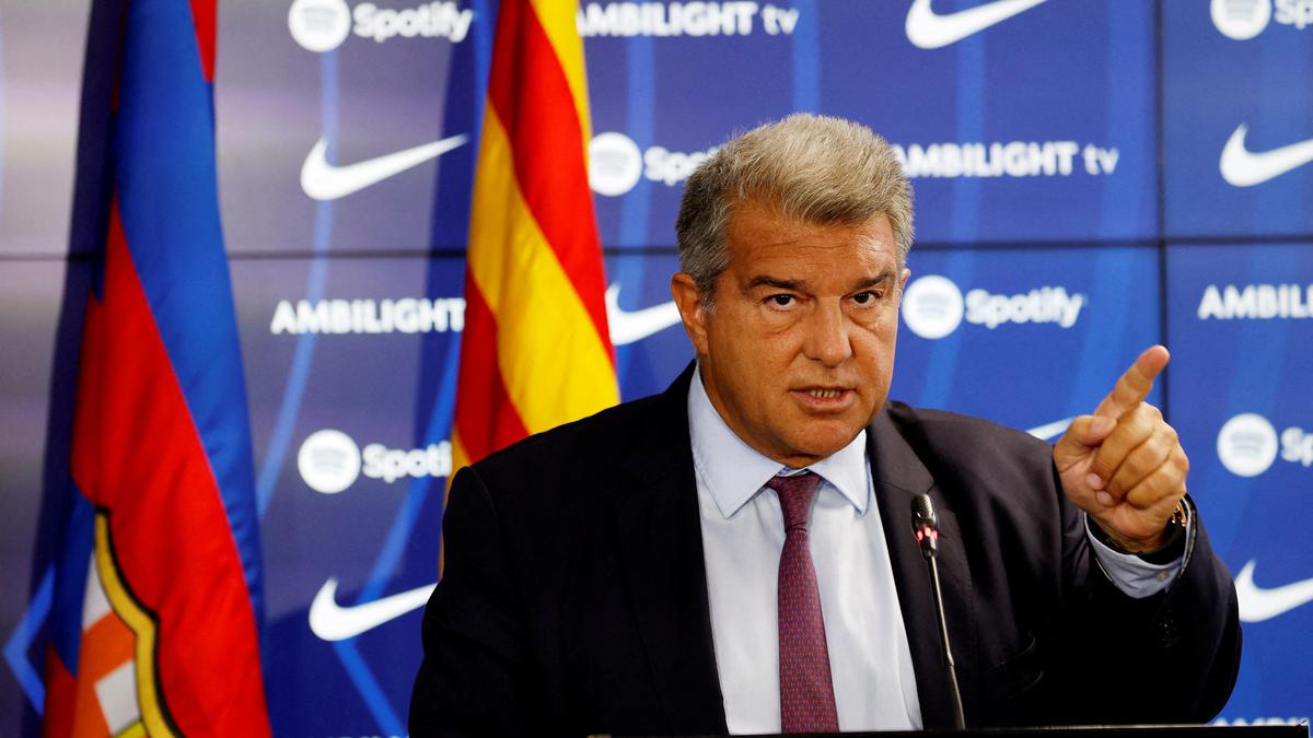 Barcelona President Laporta under investigation in refereeing case