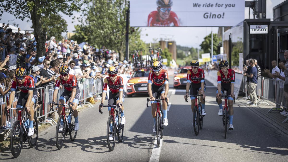 Bahrain Victorious team, others withdraw from Tour de Suisse after Maeder death