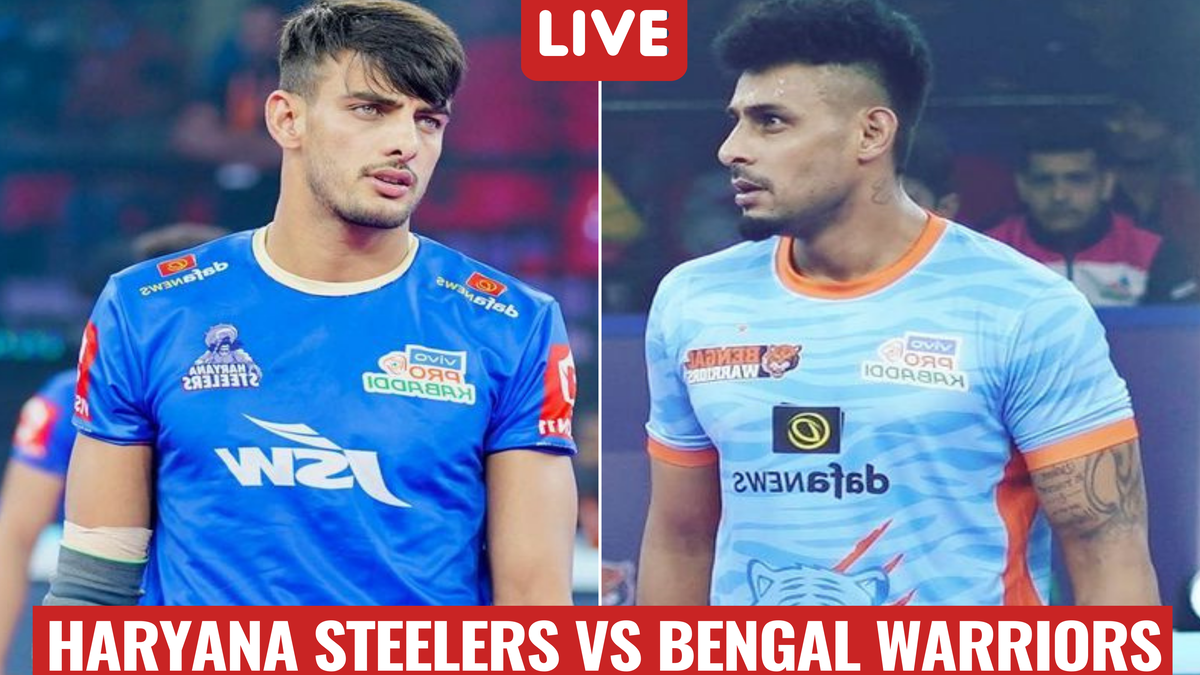 Haryana Steelers 32-26 Bengal Warriors Highlights, Pro Kabaddi 2022: Meetu in raid, Jai-Mo in defence shine for Haryana in 6-point win over Bengal