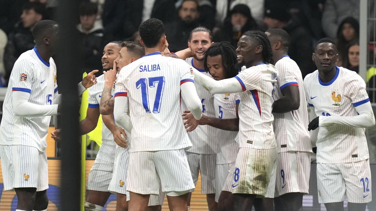 UEFA Nations League 2024-25: Rabiot scores brace as France beats Italy 3-1 to top group