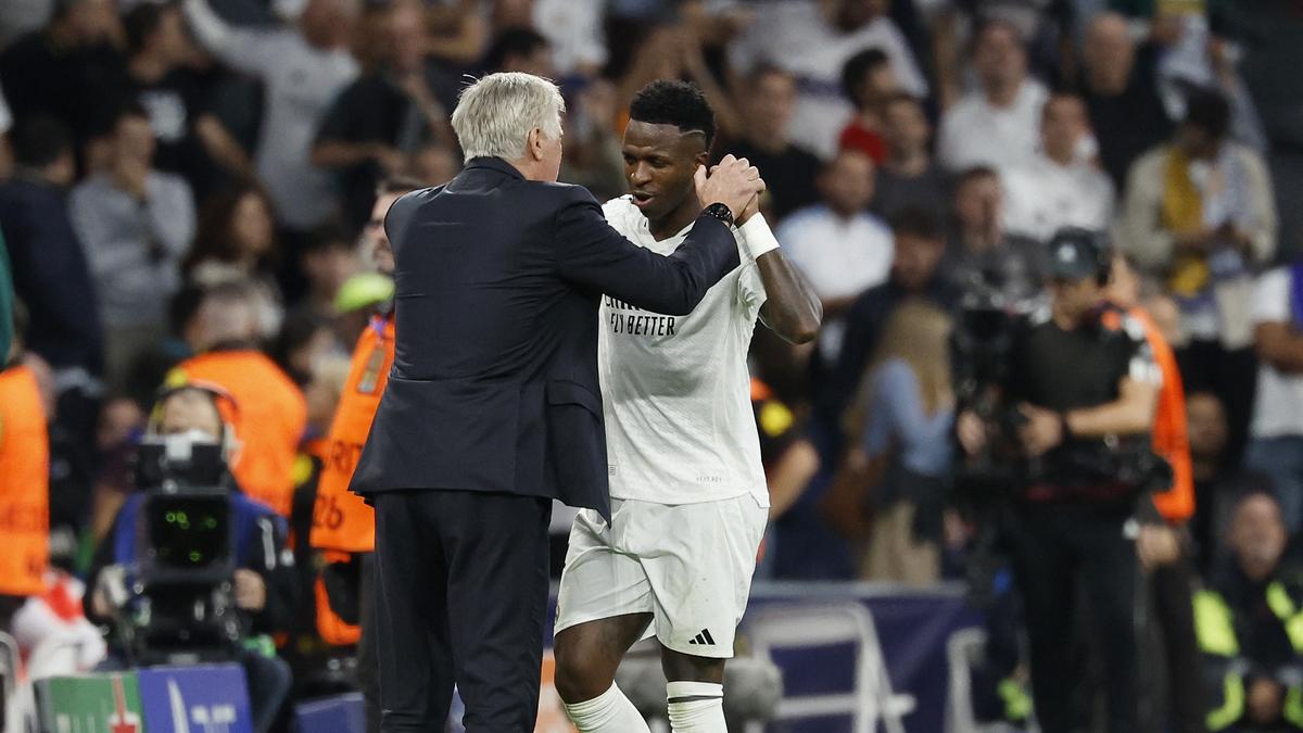 UEFA Champions League: Vinicius back for Real Madrid’s Atalanta clash, confirms Ancelotti