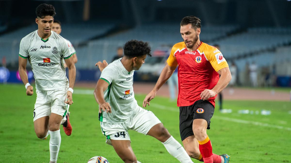 ISL 2024-25: Nine-man East Bengal picks up first point after holding Mohammedan Sporting to goalless stalemate