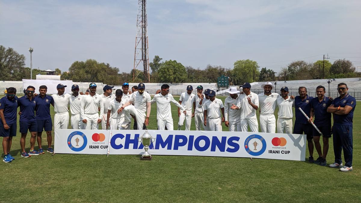 Irani Cup HIGHLIGHTS MP vs Rest of India Day 5: ROI beats Madhya Pradesh by 238 runs to win title