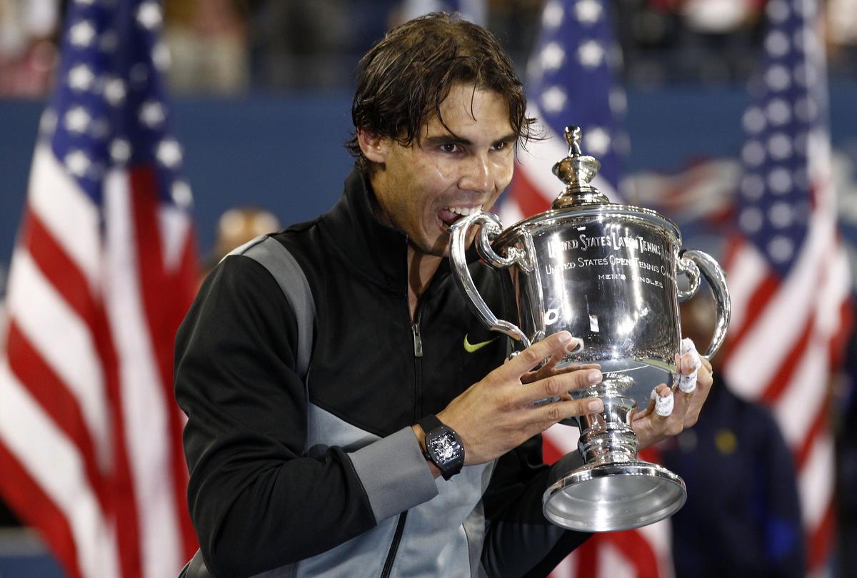 Nadal completed the career Golden Slam by winning the US Open in 2010.