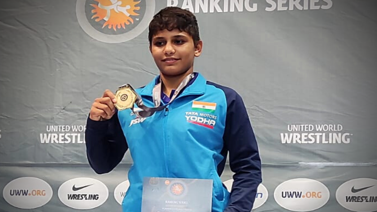 Antim Panghal becomes first Indian girl to win world junior wrestling gold