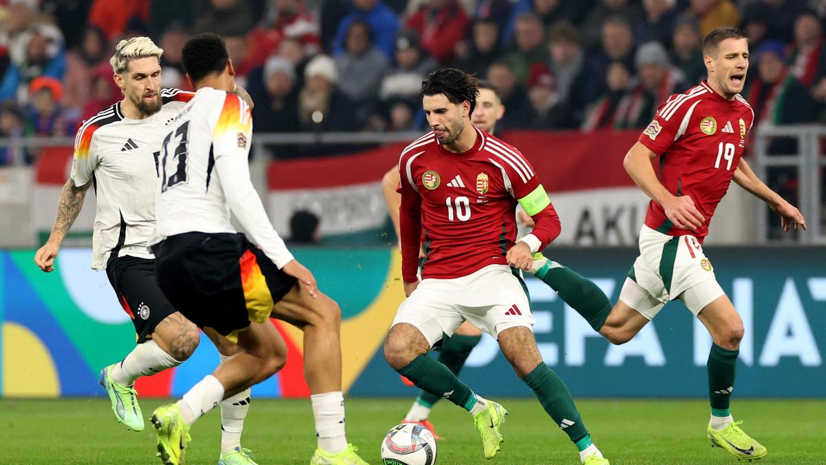 UEFA Nations League: Germany denied three points by last-chance penalty for Hungary; Sweden’s Gyökeres scores four