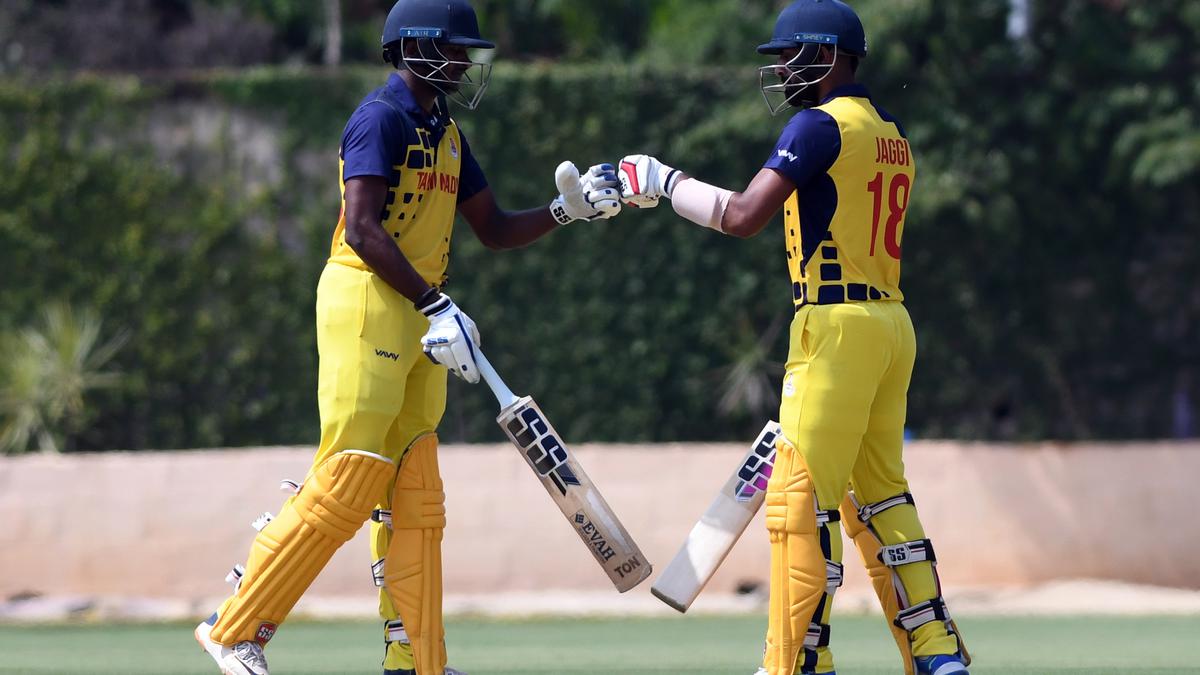 Vijay Hazare Trophy 2022: Jagadeesan, Sai Sudharsan make merry as Tamil Nadu defeats Goa by 57 runs