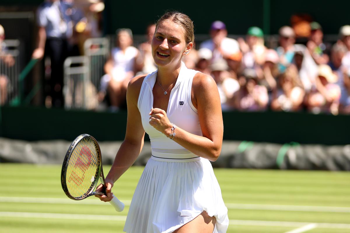 Wimbledon 2023 : L’ancienne championne Kvitova, Kostyuk atteint le ...