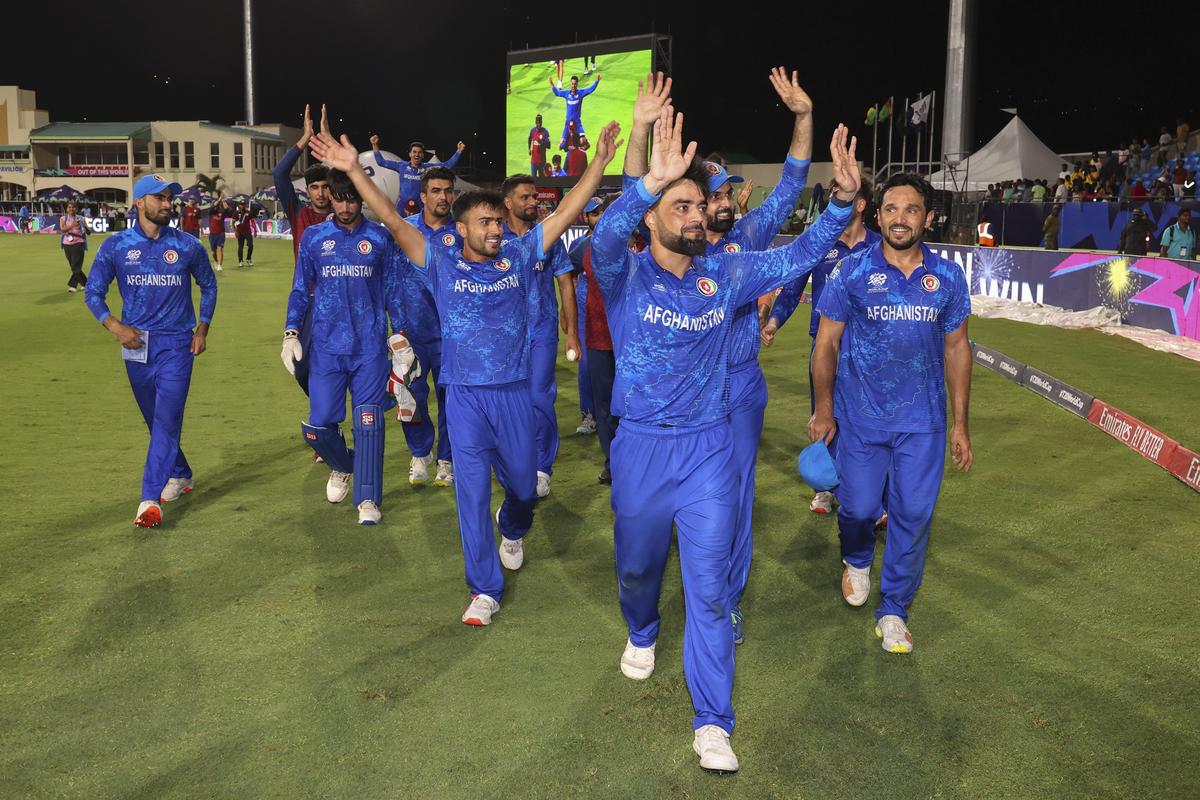 Rashid Khan led Afghanistan to its first-ever T20 World Cup semifinal.