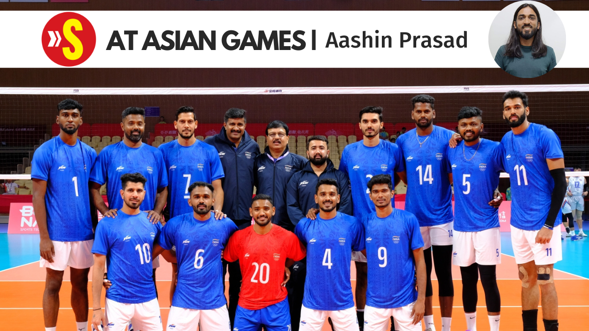 India tames Korea for thrilling 5-set win in Asian Games volleyball