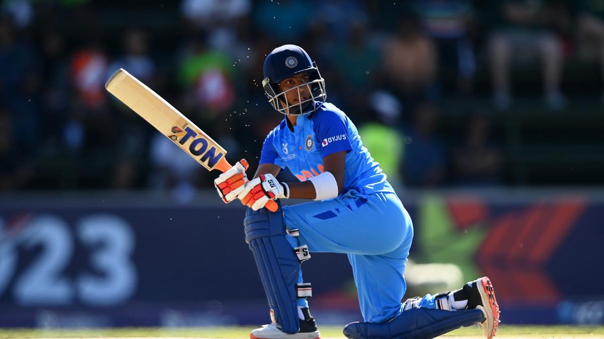 IND vs SA Highlights, U19 Womens T20 World Cup India beats South Africa by seven wickets; Sehrawat 92 not out