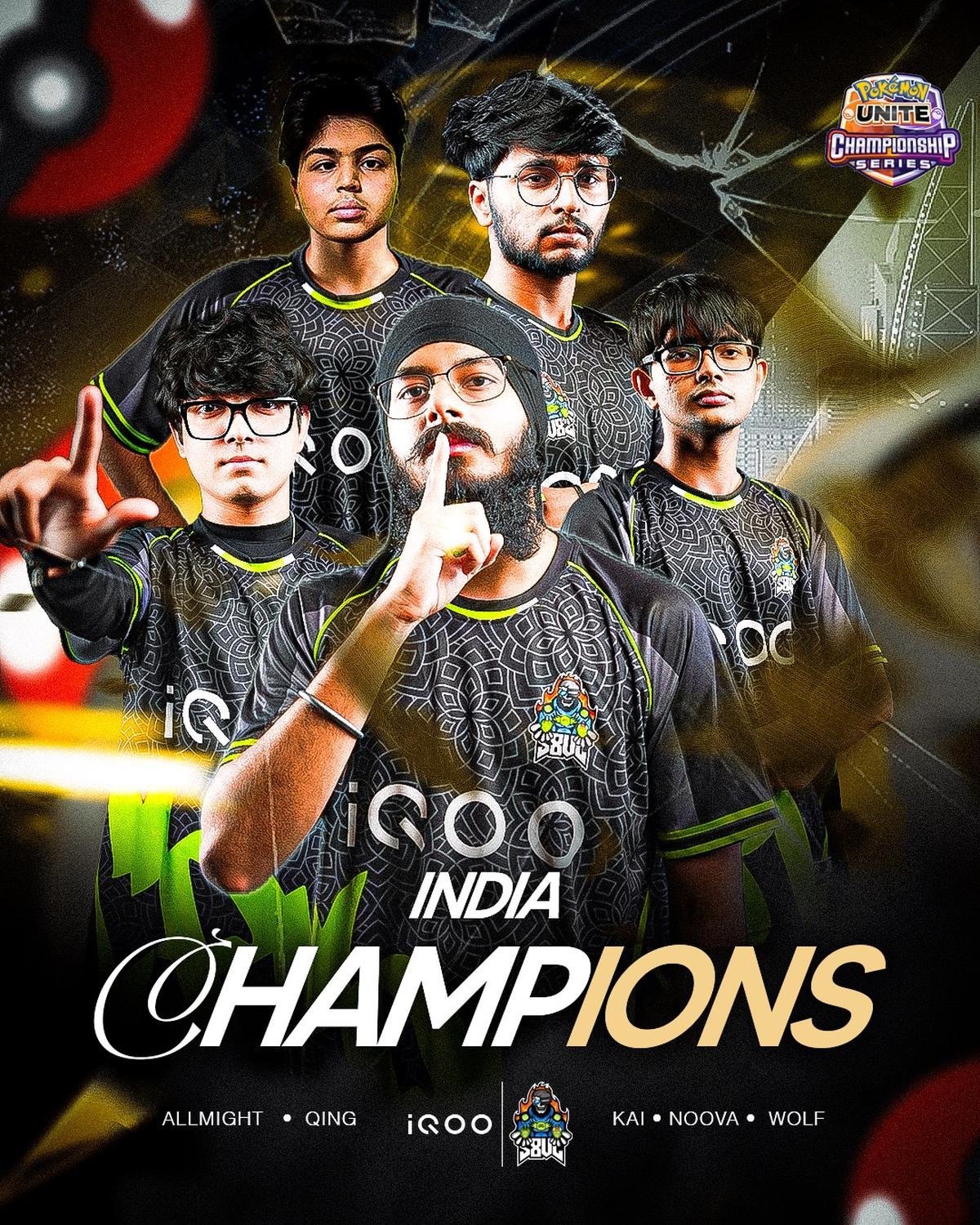 S8UL will now represent India at the World Championships in San Francisco between August 28 and 30.