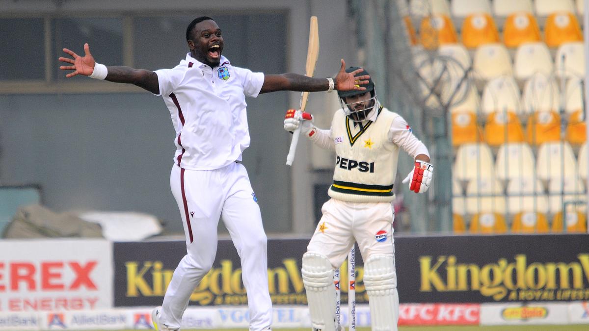 PAK vs WI, 1st Test, Day 3 LIVE score: Agha, Khan at crease as West Indies look to bowl out Pakistan