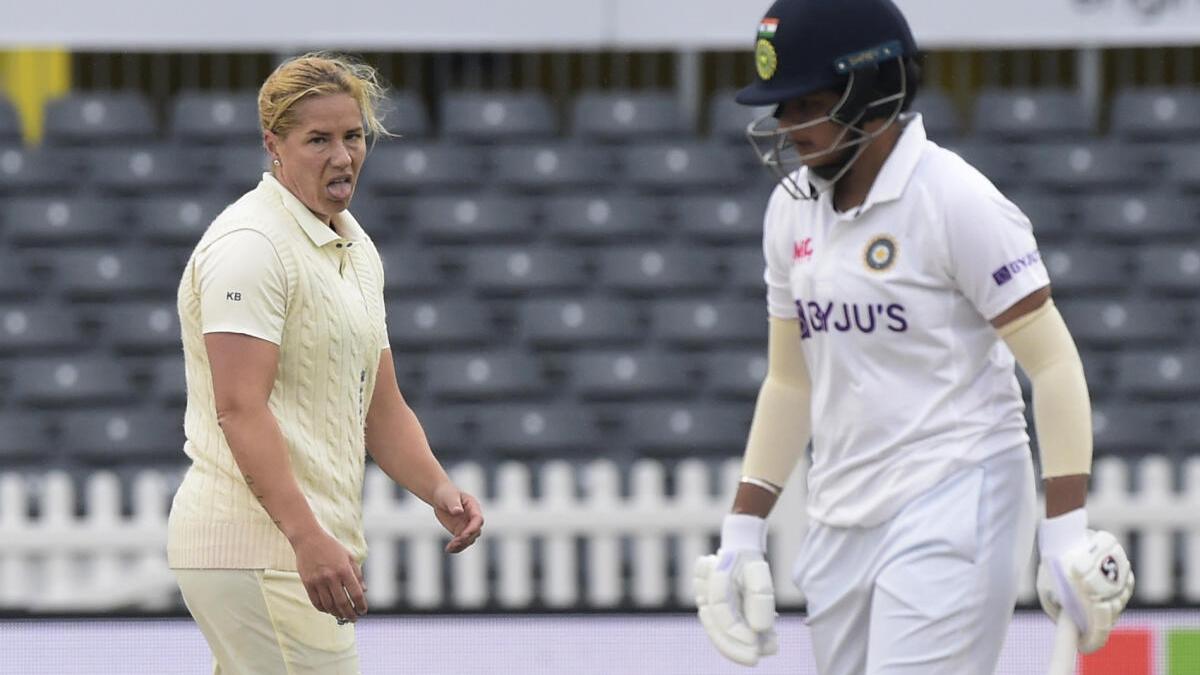 India Women vs England Women One-off Test, Day 3 Highlights: IND: 83/1(f/o), Rain forces washout of day's play after Shafali Verma's half century