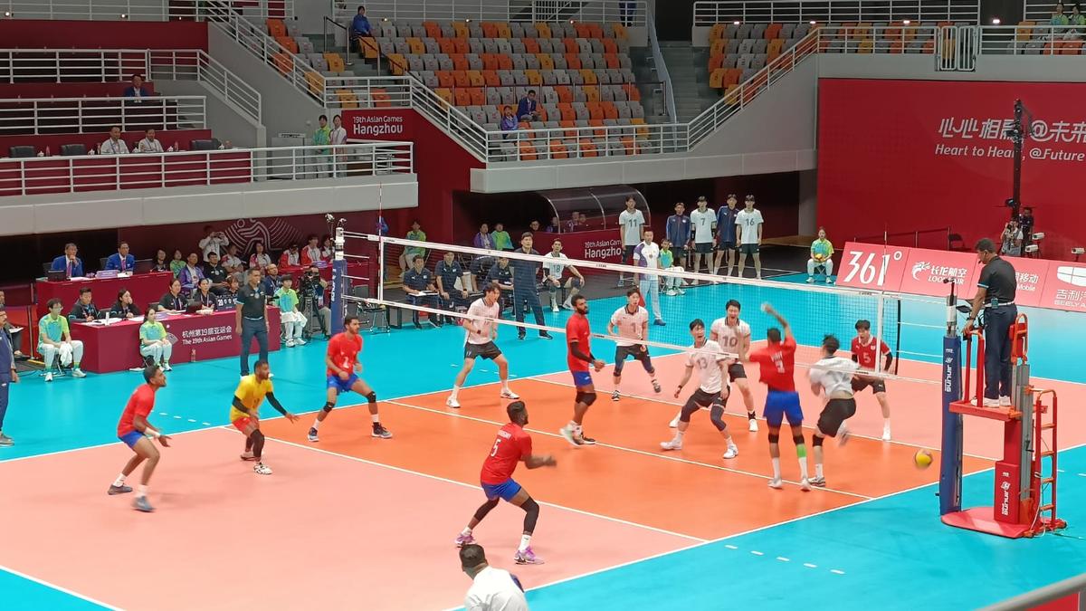 Asian Games 2023, Men’s Volleyball HIGHLIGHTS India shocks Korea 32 to top POOL C Sportstar