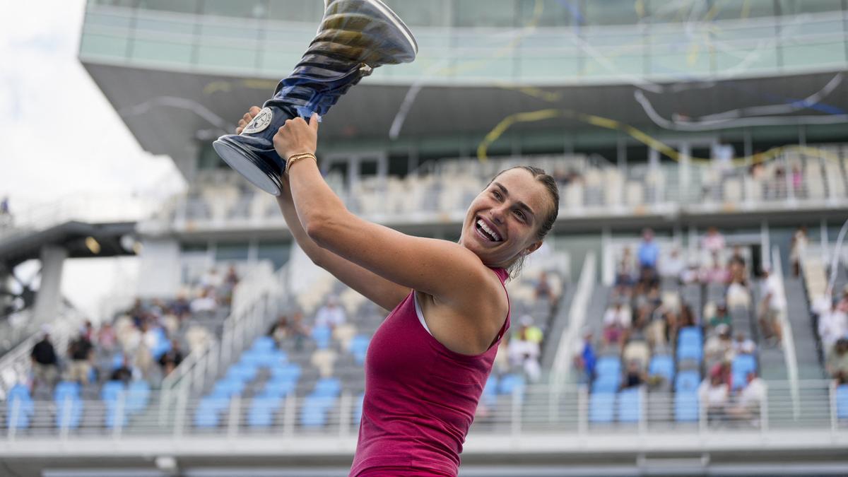 Cincinnati Open Aryna Sabalenka overpowers American Jessica Pegula to