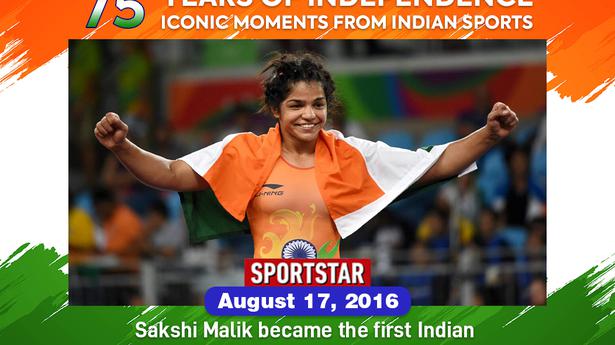 75 years of independence, 75 iconic moments from Indian sports activities: No. 50 – 2016: Wrestler Sakshi Malik wins bronze at Rio Olympics