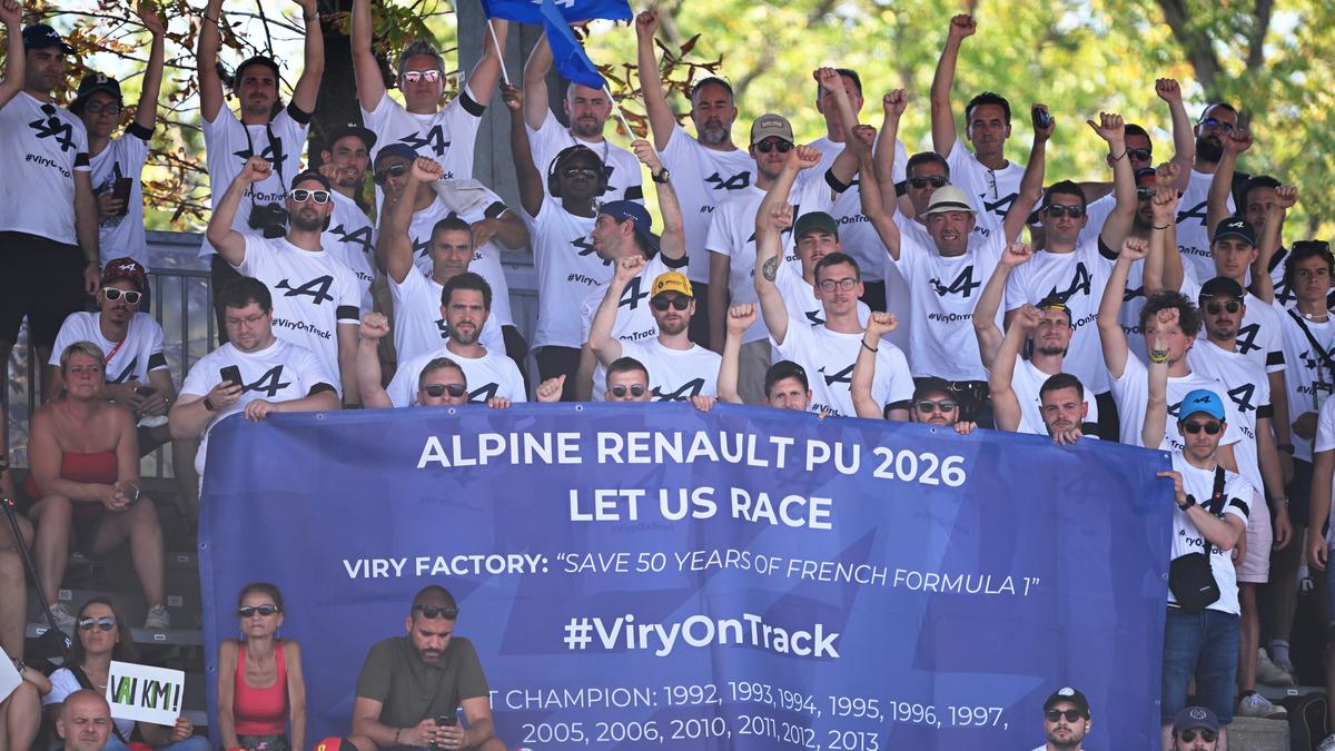 Italian Grand Prix: Renault F1 engine employees stage peaceful protest at Monza