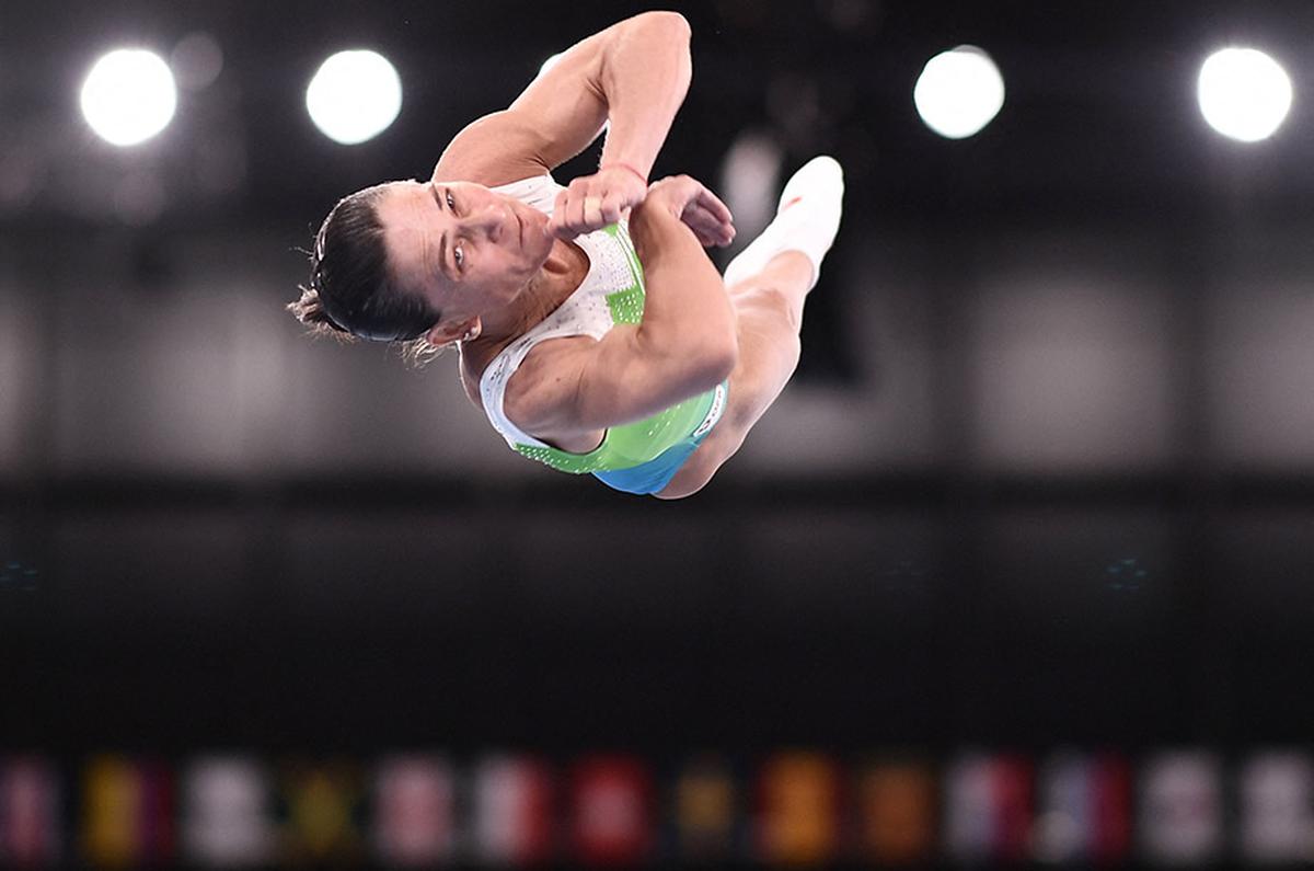 Bulgarian gymnast Oksana Chusovitina broke all sorts of records when she appeared for a historic eighth time in the Olympics.  