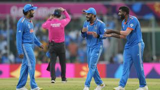 Going steady: As the tournament reached the halfway mark, India is comfortably at the top of the points table having won all the five matches it has played. It has been an all-round performance with both the batting specialists and bowlers doing their jobs to perfection.