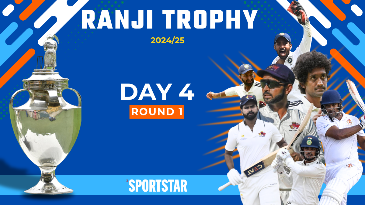 Ranji Trophy LIVE Score Updates, Round 1 Day 4: Mumbai faces early setback in 262-run chase vs Baroda; Saurashtra in deep trouble vs TN