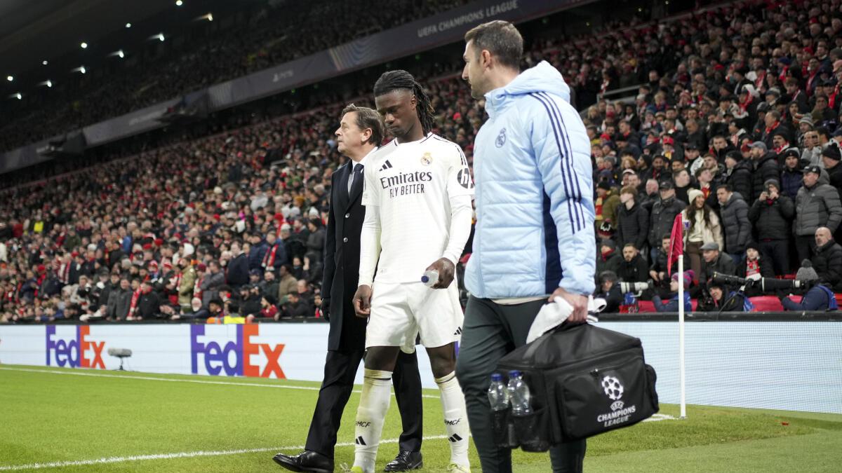 List of players injured at Real Madrid as Camavinga becomes the latest name